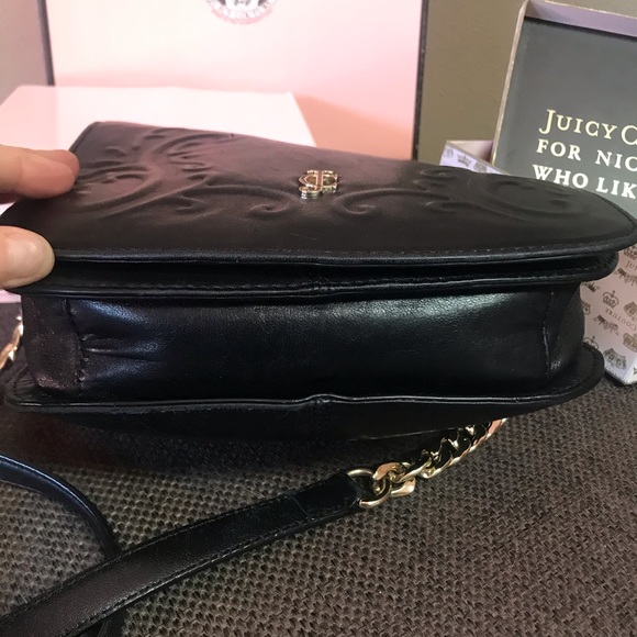 Juicy Couture vintage leather flap bag sheep cross - Picture 4 of 12